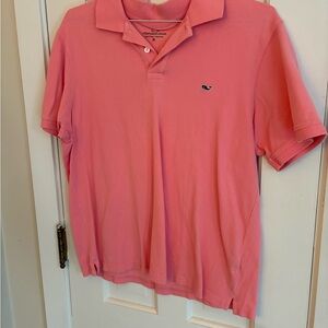 Vineyard Vines Men's Coral Polo Shirt
